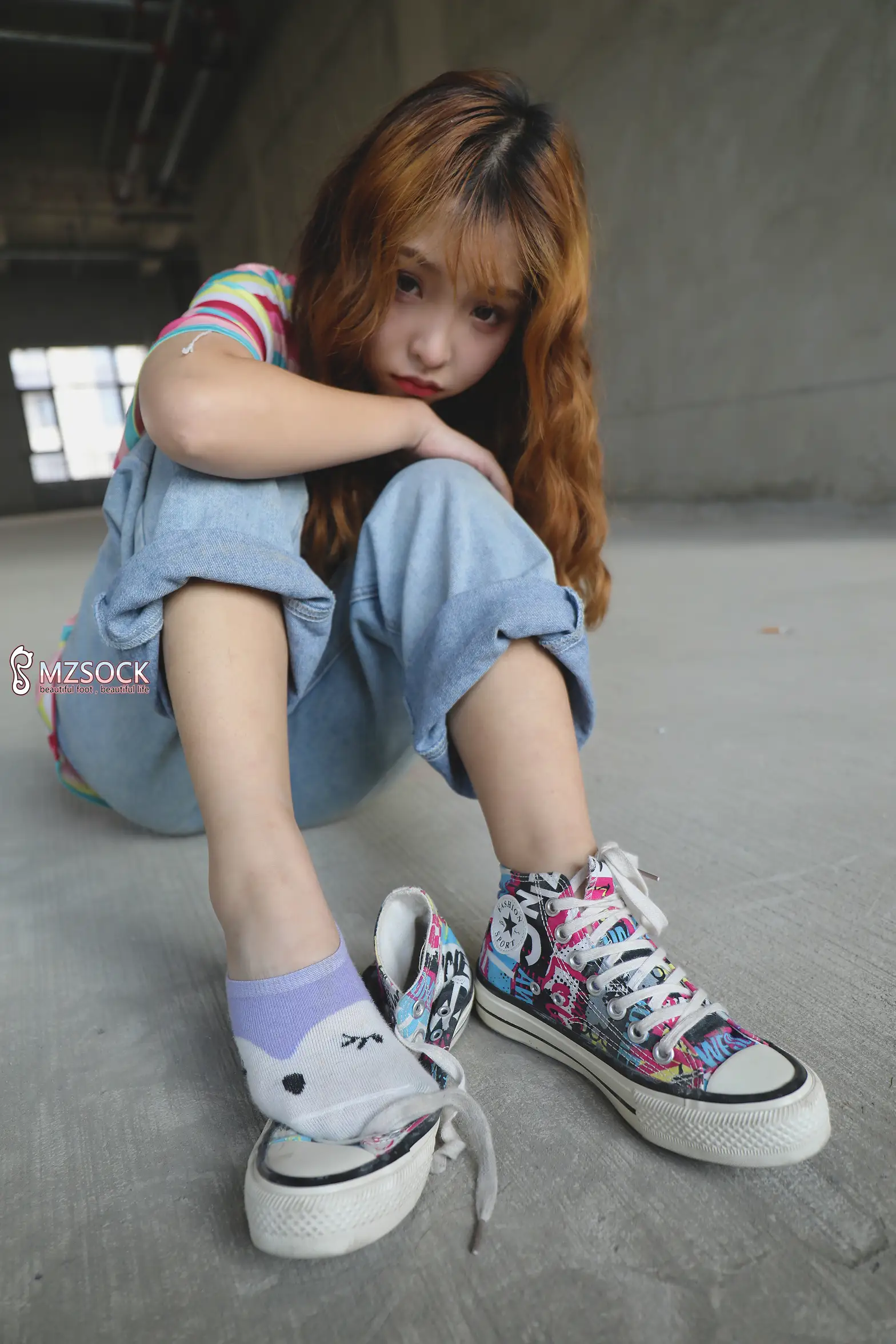 [Mzsock] Love beautiful feet NO.206 ella#[74P]-40