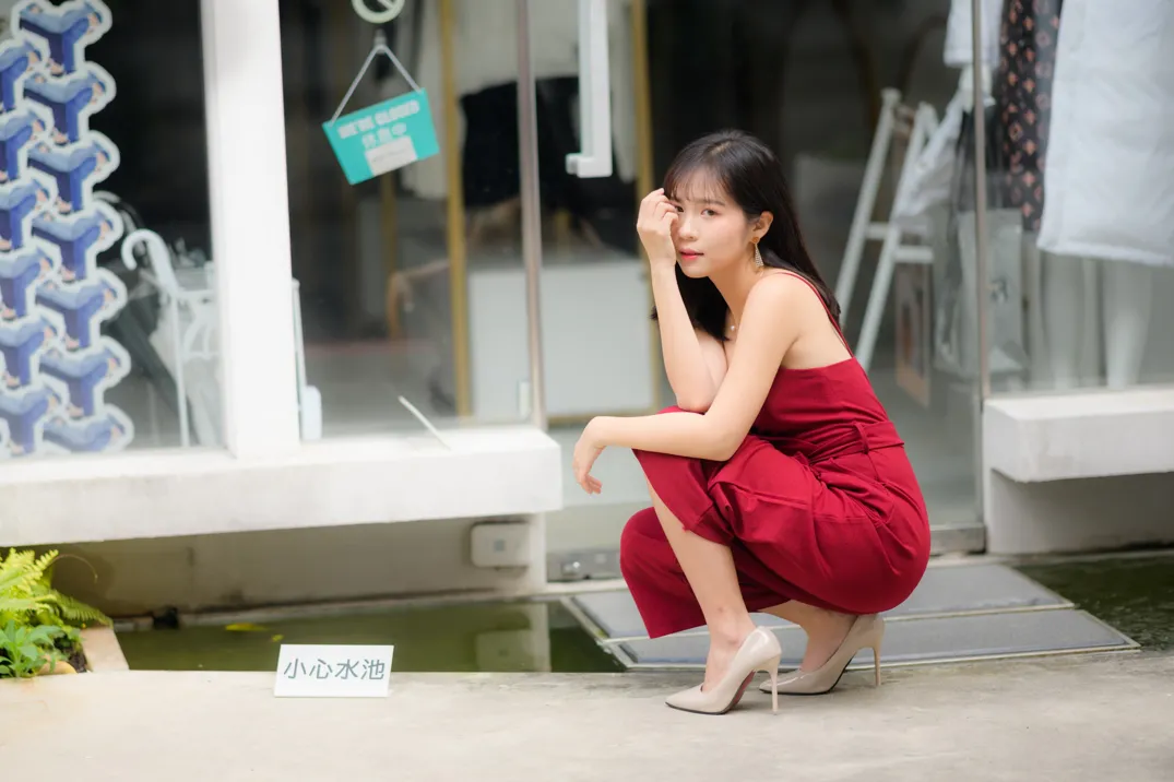 [Mzsock] NO.217 YoYo elegant jumpsuit with high heels street photography#[105P]-29