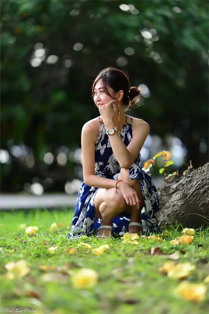 [Mzsock] NO.196 Zhao Tingting dress with cool and high legs street photography#[105P]-96